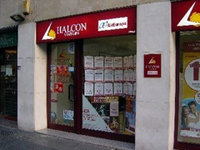 Una oficina de Viajes Halcón en algún punto de Madrid